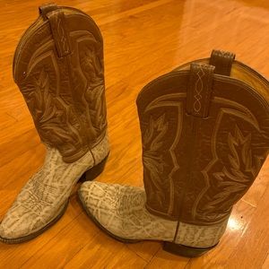 Tony Lama Authentic Elephant Skin Boots